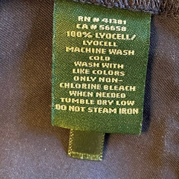 Lauren Ralph Lauren, navy oversized twill pocket cargo vest, XL, NWOT - Picture 11 of 11